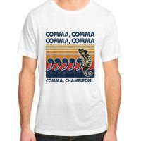 Comma Comma Chameleon Funny Grammar English Teacher Adult ChromaSoft Performance T-Shirt