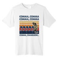 Comma Comma Chameleon Funny Grammar English Teacher Tall Fusion ChromaSoft Performance T-Shirt