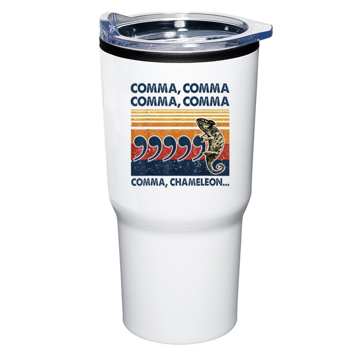 Comma Comma Chameleon Funny Grammar English Teacher Tumbler
