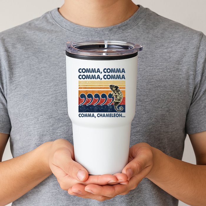 Comma Comma Chameleon Funny Grammar English Teacher Tumbler