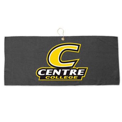 Centre College Colonels Stacked Large Microfiber Waffle Golf Towel