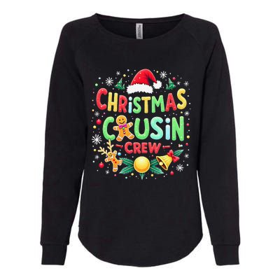 Christmas Cousin Crew Family Matching Xmas Christmas Pajamas Womens California Wash Sweatshirt