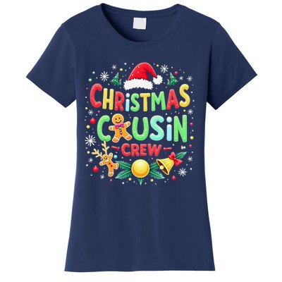 Christmas Cousin Crew Family Matching Xmas Christmas Pajamas Women's T-Shirt