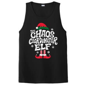 Christmas Chaos Coordinator Elf Xmas Pajama Gift Mom & Dad PosiCharge Competitor Tank