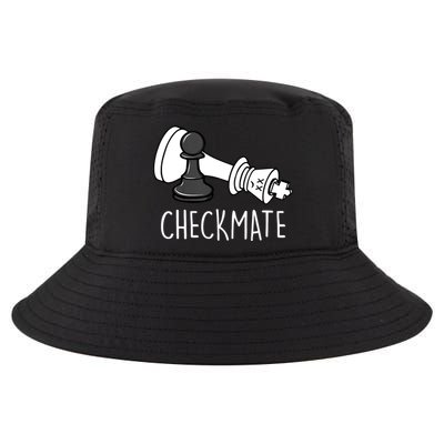 Chess Checkmate Chess Player King Pawn Graphic Cool Comfort Performance Bucket Hat
