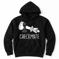 Chess Checkmate Chess Player King Pawn Graphic Hoodie