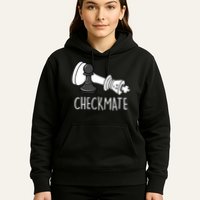 Chess Checkmate Chess Player King Pawn Graphic Hoodie