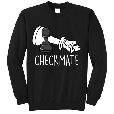 Chess Checkmate Chess Player King Pawn Graphic Sweatshirt