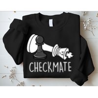 Chess Checkmate Chess Player King Pawn Graphic Sweatshirt