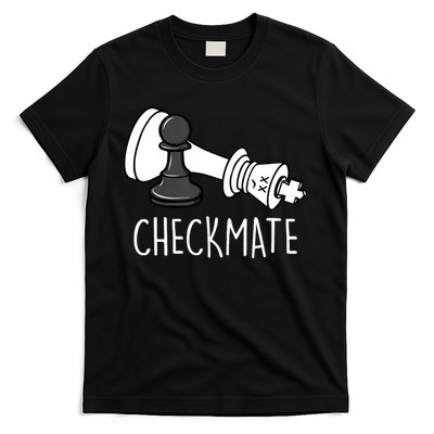 Chess Checkmate Chess Player King Pawn Graphic T-Shirt