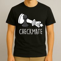 Chess Checkmate Chess Player King Pawn Graphic T-Shirt