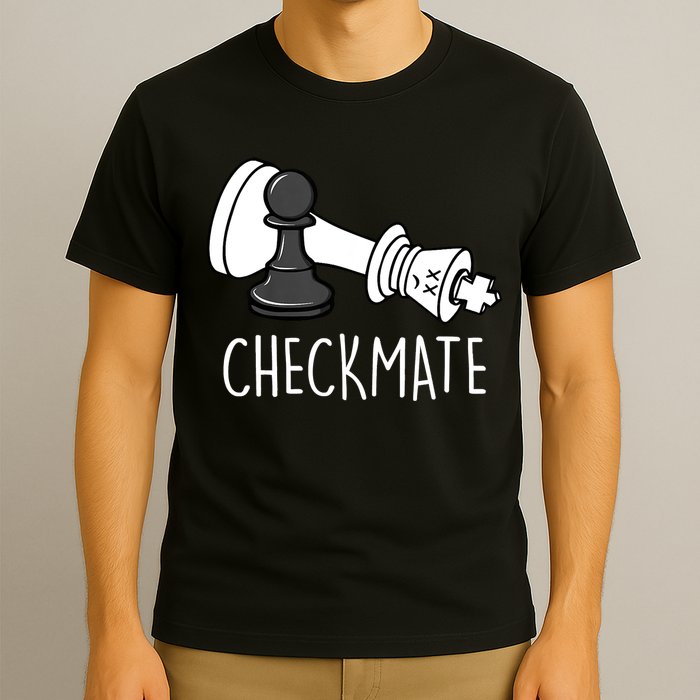 Chess Checkmate Chess Player King Pawn Graphic T-Shirt