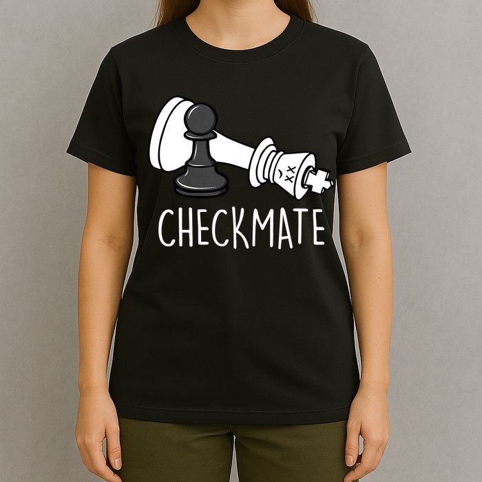 Chess Checkmate Chess Player King Pawn Graphic T-Shirt