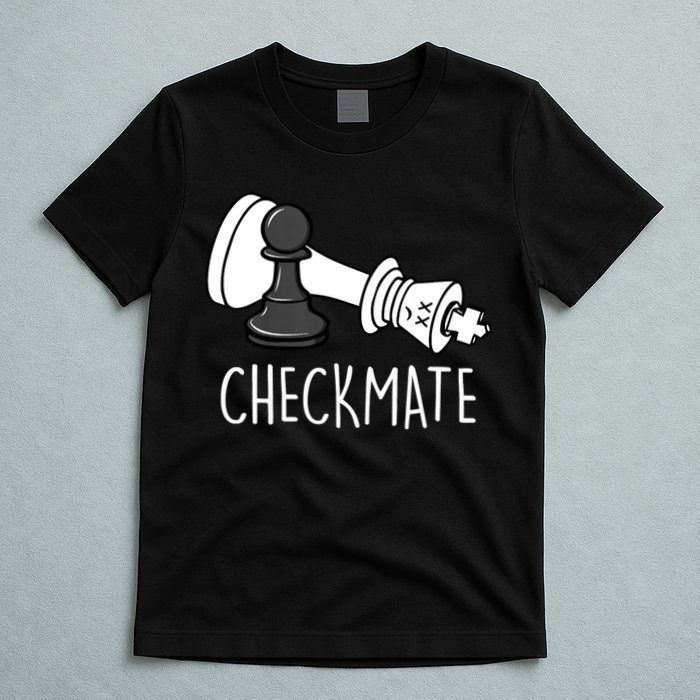 Chess Checkmate Chess Player King Pawn Graphic T-Shirt