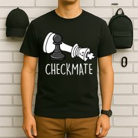 Chess Checkmate Chess Player King Pawn Graphic T-Shirt