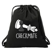 Chess Checkmate Chess Player King Pawn Graphic Drawstring Bag