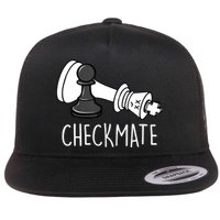 Chess Checkmate Chess Player King Pawn Graphic Flatbill Hat