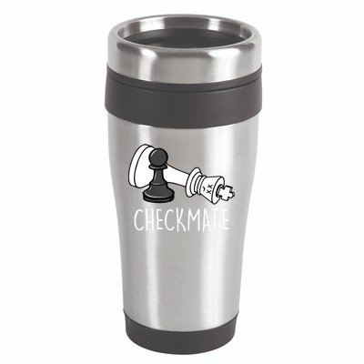 Chess Checkmate Chess Player King Pawn Graphic 16oz Travel Tumbler