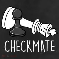 Chess Checkmate Chess Player King Pawn Graphic Trucker Hat