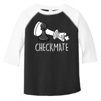 Chess Checkmate Chess Player King Pawn Graphic Toddler Fine Jersey T-Shirt