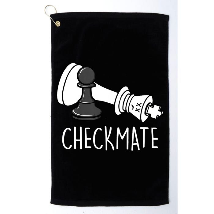 Chess Checkmate Chess Player King Pawn Graphic Golf Towel