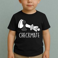 Chess Checkmate Chess Player King Pawn Graphic Toddler T-Shirt