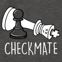 Chess Checkmate Chess Player King Pawn Graphic Vector Backpack