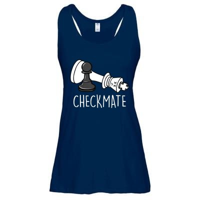 Chess Checkmate Chess Player King Pawn Graphic Ladies Essential Flowy Tank