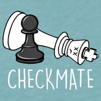 Chess Checkmate Chess Player King Pawn Graphic Sueded Cloud Jersey T-Shirt