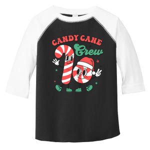 Candy Cane Crew Christmas Xmas Love Candy Toddler Fine Jersey T-Shirt