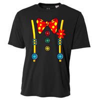 Clown Costume Circus Birthday Party Halloween Cooling Performance Crew T-Shirt