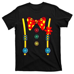 Clown Costume Circus Birthday Party Halloween T-Shirt