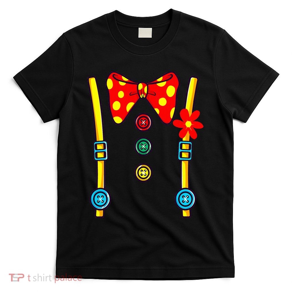 Clown Costume Circus Birthday Party Halloween T-Shirt