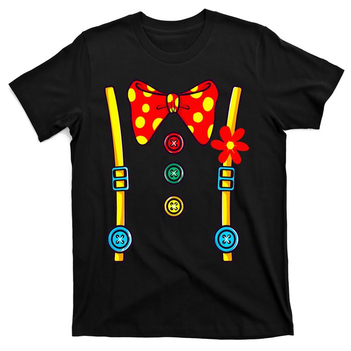 Clown Costume Circus Birthday Party Halloween T-Shirt