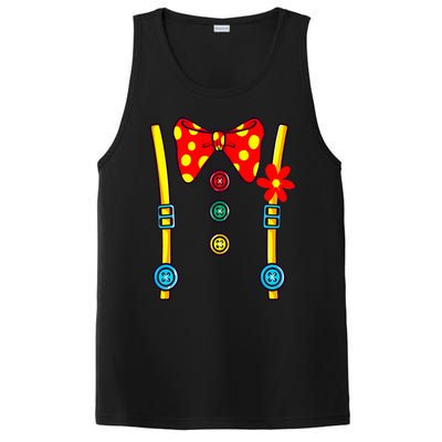 Clown Costume Circus Birthday Party Halloween PosiCharge Competitor Tank