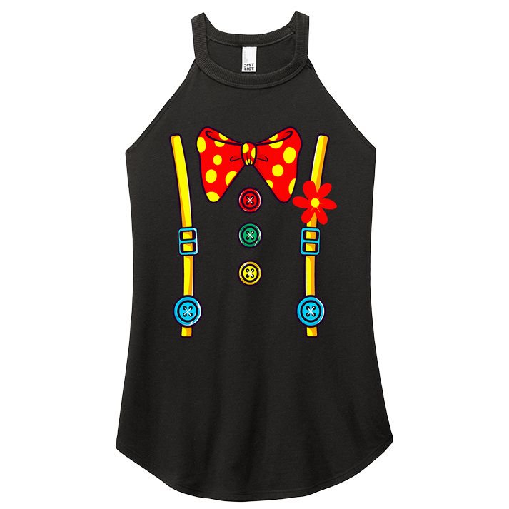 Clown Costume Circus Birthday Party Halloween Women's Perfect Tri Rocker Tank