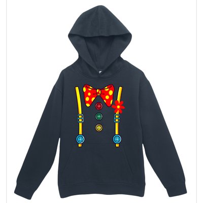 Clown Costume Circus Birthday Party Halloween Urban Pullover Hoodie