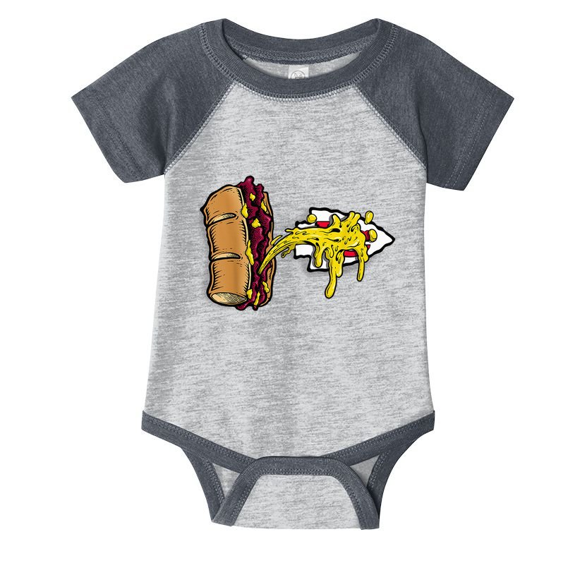 Cheesesteak Conference Champs Infant Baby Jersey Bodysuit