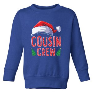 Christmas Cousin Crew Santa Hat Matching Pajamas Family Xmas Gift Toddler Sweatshirt