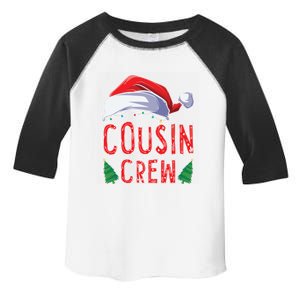 Christmas Cousin Crew Santa Hat Matching Pajamas Family Xmas Gift Toddler Fine Jersey T-Shirt