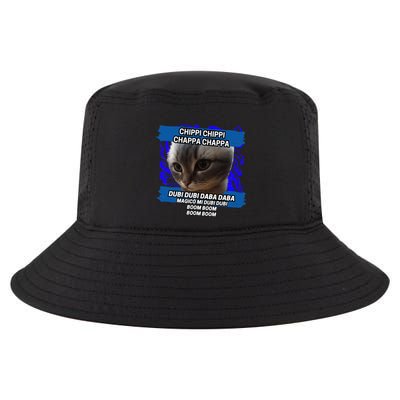 Chippi Chippi Chappa Chappa Dancing Cat Meme Cool Comfort Performance Bucket Hat