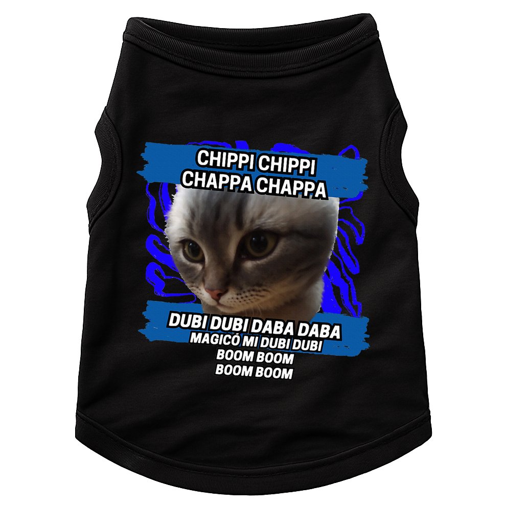 Chippi Chippi Chappa Chappa Dancing Cat Meme Doggie Tank