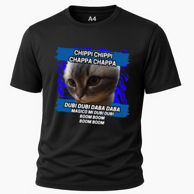 Chippi Chippi Chappa Chappa Dancing Cat Meme Performance Shirt