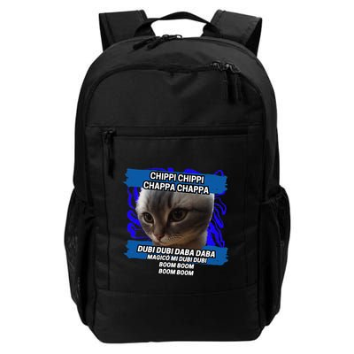 Chippi Chippi Chappa Chappa Dancing Cat Meme Backpack