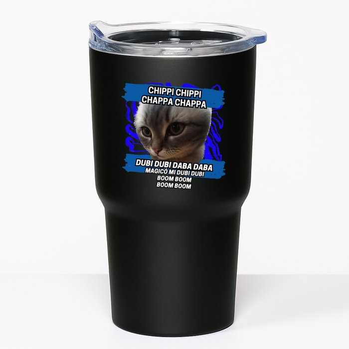 Chippi Chippi Chappa Chappa Dancing Cat Meme Tumbler