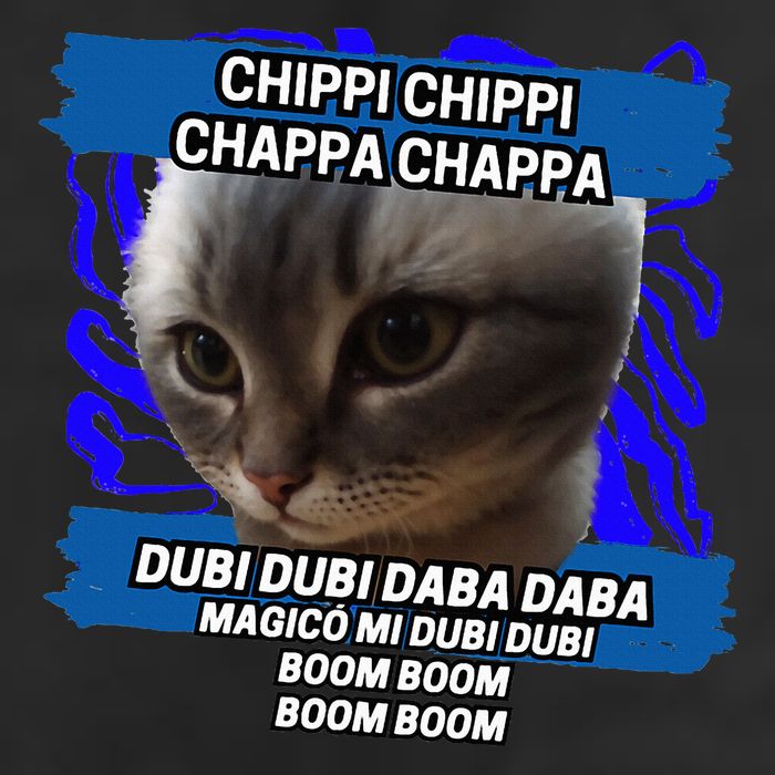 Chippi Chippi Chappa Chappa Dancing Cat Meme 25L Jumbo Tote