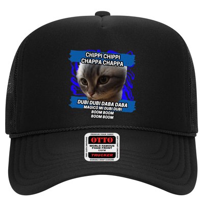 Chippi Chippi Chappa Chappa Dancing Cat Meme Trucker Hat