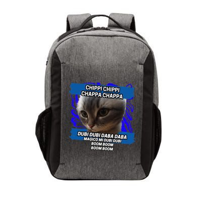 Chippi Chippi Chappa Chappa Dancing Cat Meme Vector Backpack