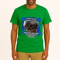 Chippi Chippi Chappa Chappa Dancing Cat Meme Tall T-Shirt