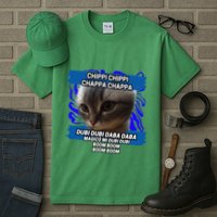 Chippi Chippi Chappa Chappa Dancing Cat Meme Tall T-Shirt
